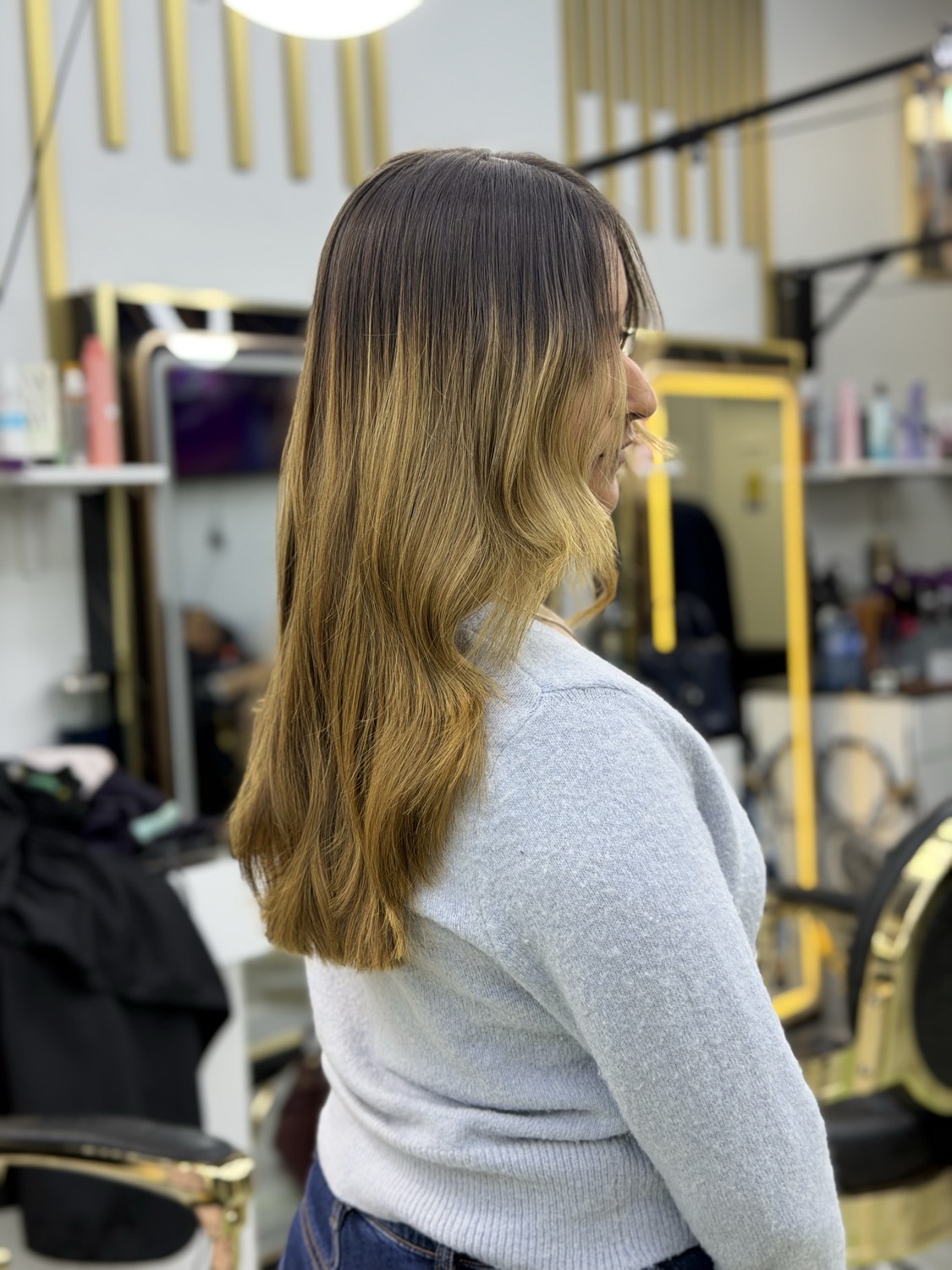 caramel balayage